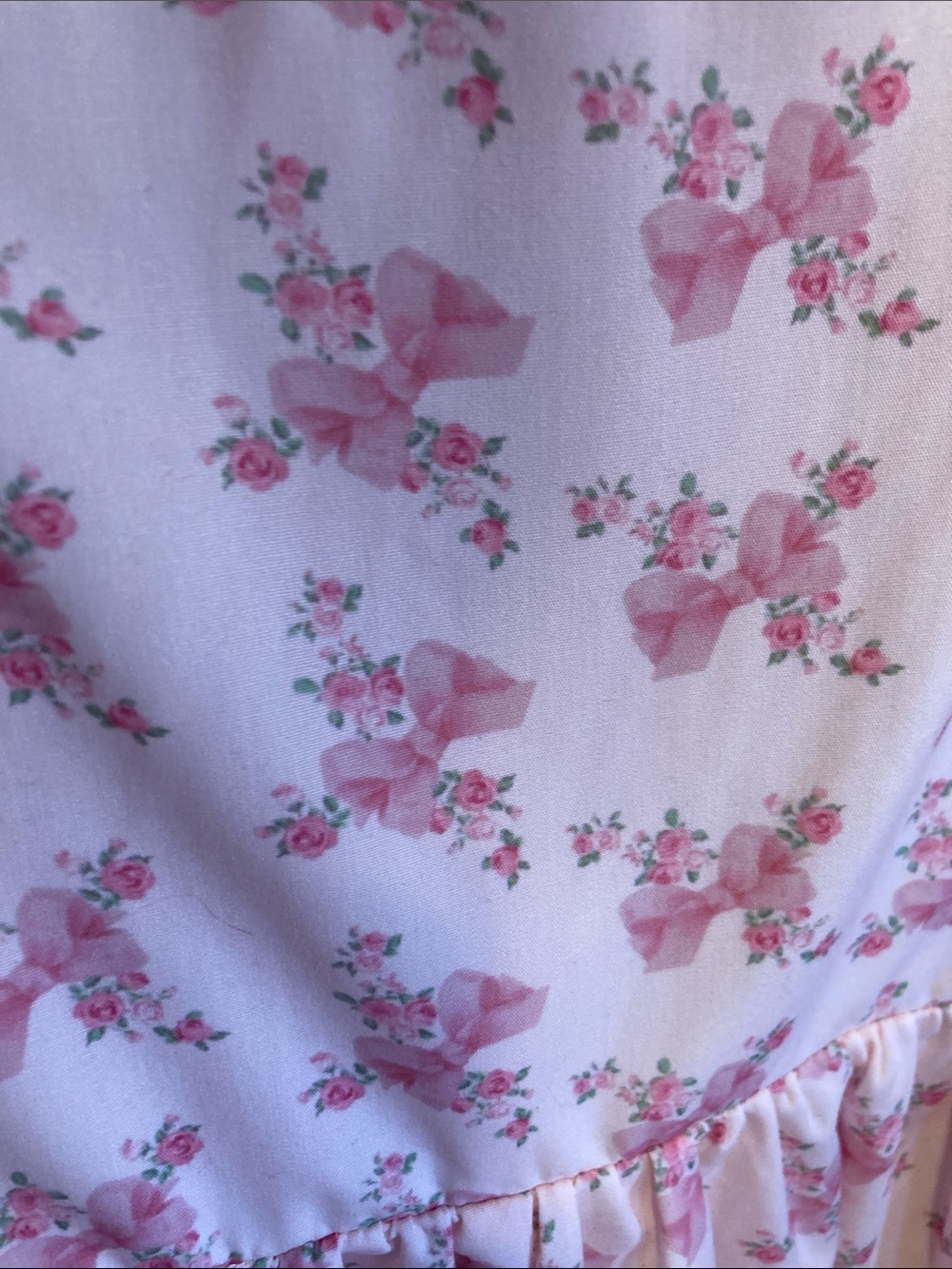 RARERAW Pink Floral Corset Mini Dress with Lace Trim - Picture 9 of 9